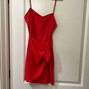 Amanda Uprichard Mini Dress Red Small